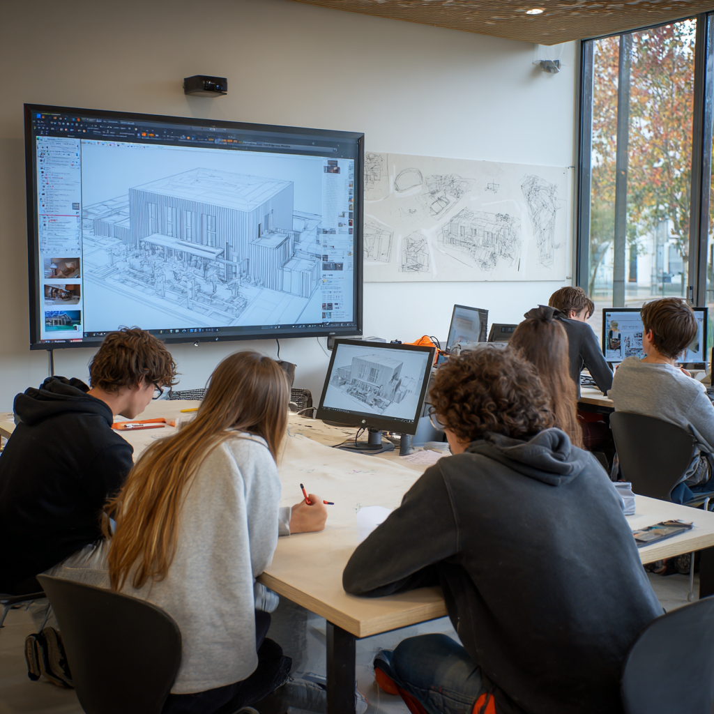 Projets interdisciplinaires et créativité collective avec SketchUp